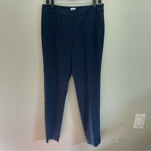 Armani Collezioni Pants Womens Size 6 Straight Leg Blue Career Trousers